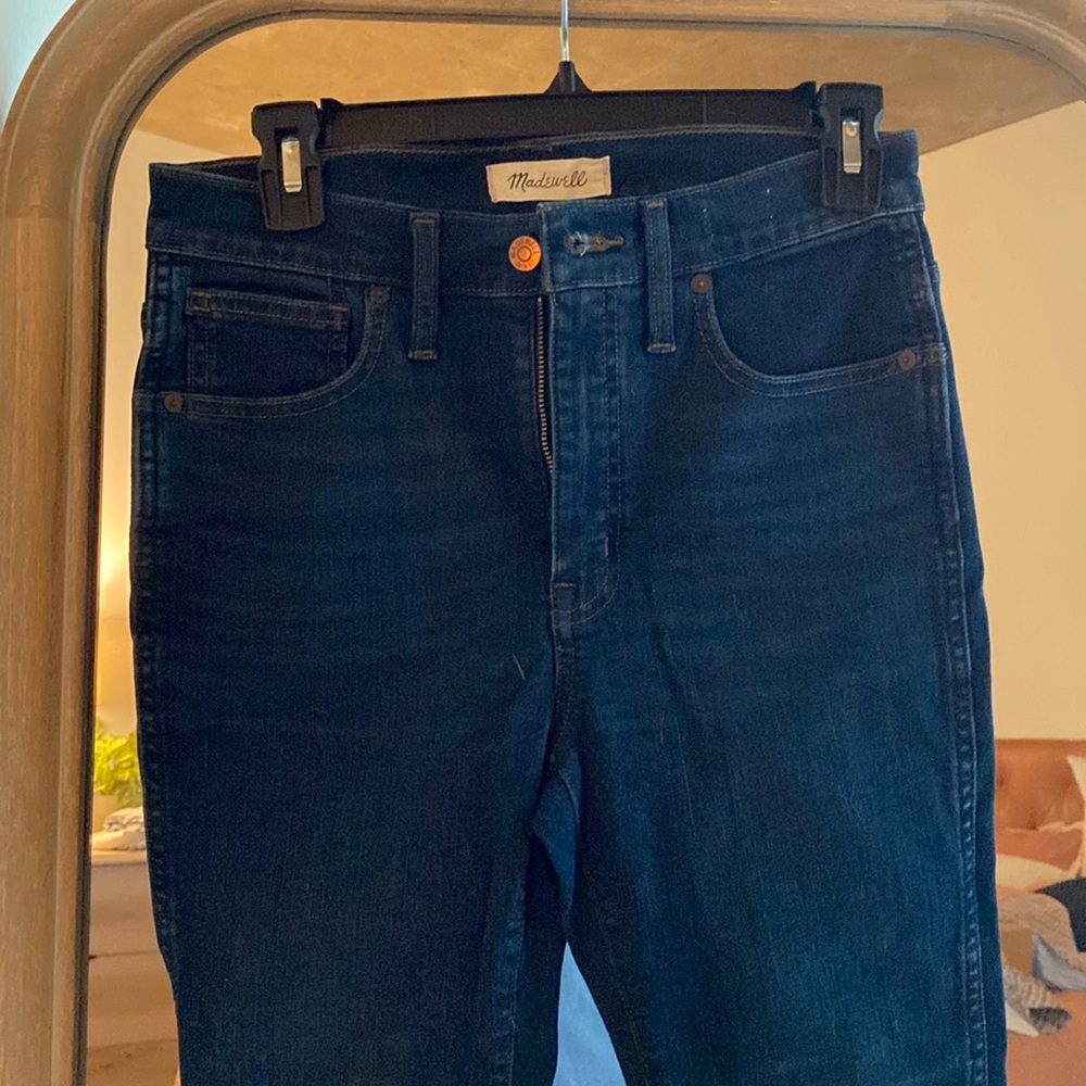 Madewell jeans 10” high rise skinny (size 27P)